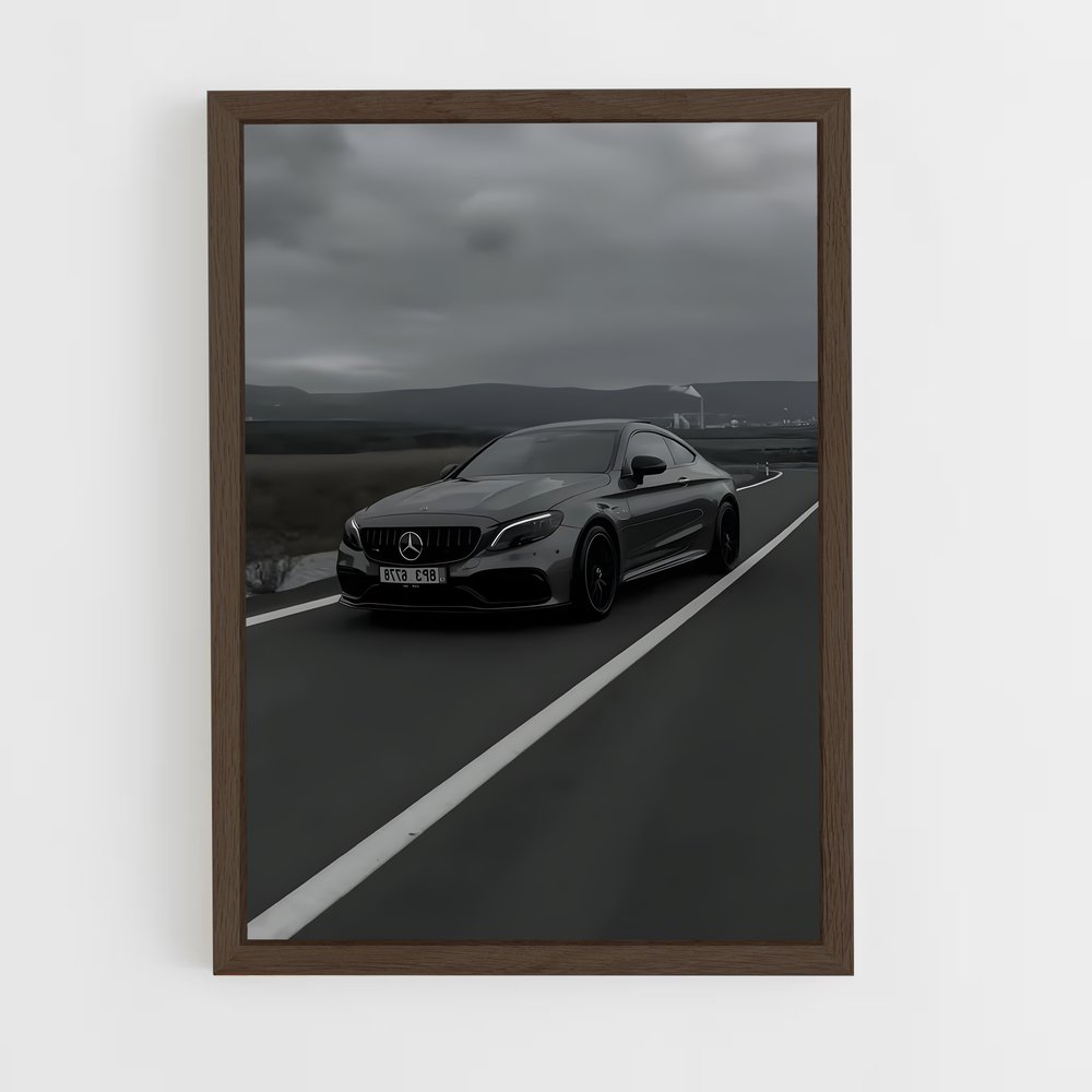 Poster C amg coupe élégant – affiche Mercedes (vue 5)